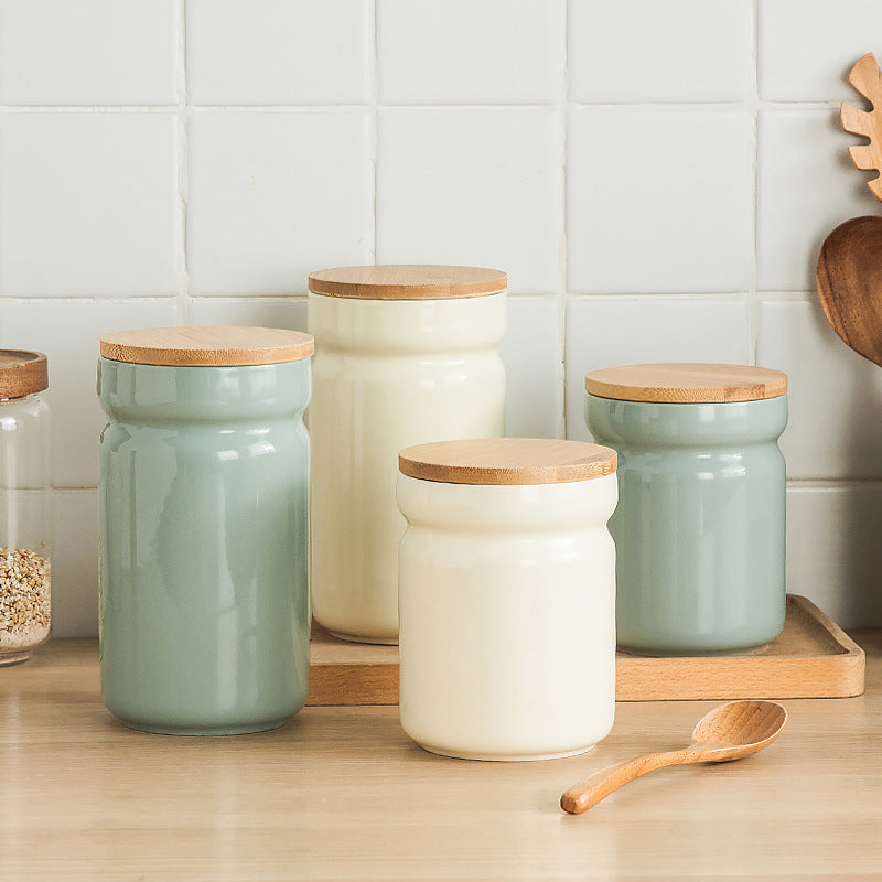 Nordic Ceramic Food Storage Box