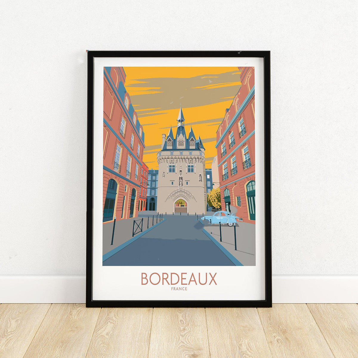 Bordeaux Tourist Poster